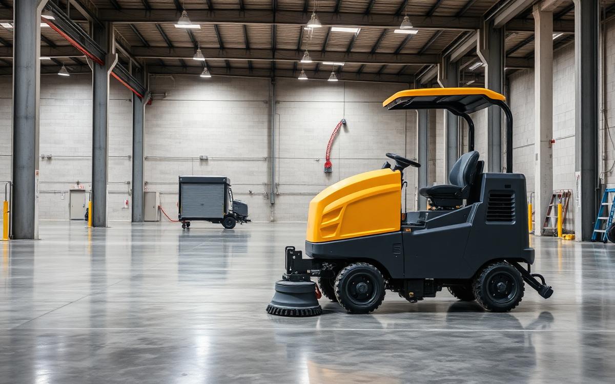 Industrial Area Cleaning by Kestrel Property Care in the Okanagan